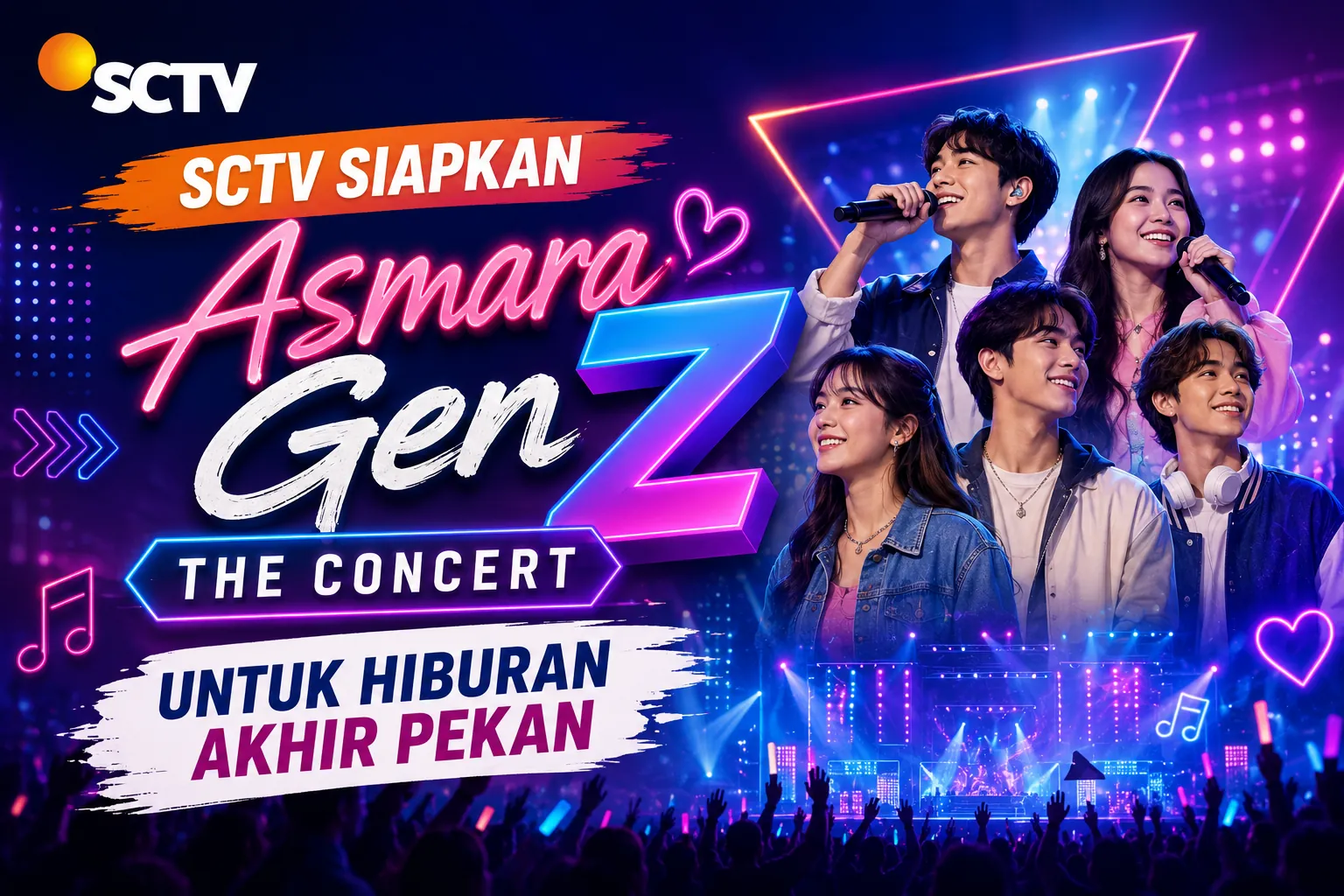 asmara-gen-z-the-concert-siap-hibur-pemirsa-sctv-di-akhir-pekan