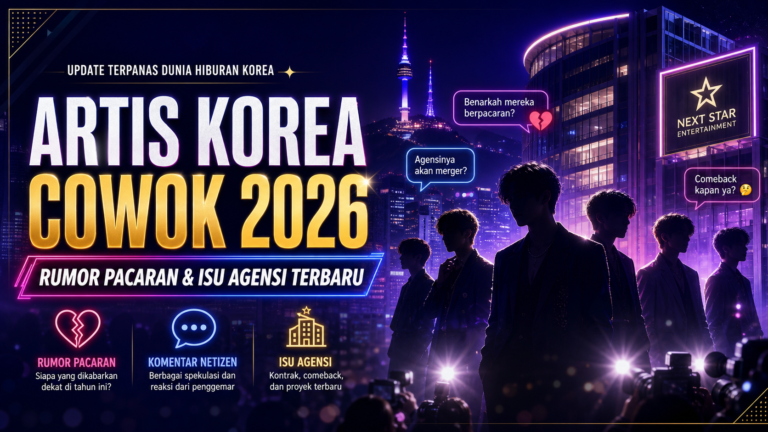 artis - Artis Korea Cowok 2026: Rumor Pacaran dan Isu Agensi Terbaru