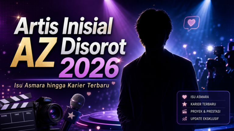 az - Artis Inisial AZ Disorot 2026: Isu Asmara hingga Karier Terbaru