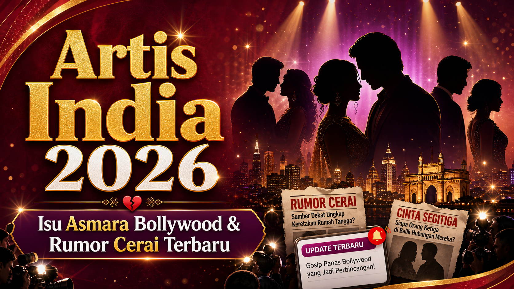 bollywood - Artis India 2026: Isu Asmara Bollywood dan Rumor Cerai Terbaru