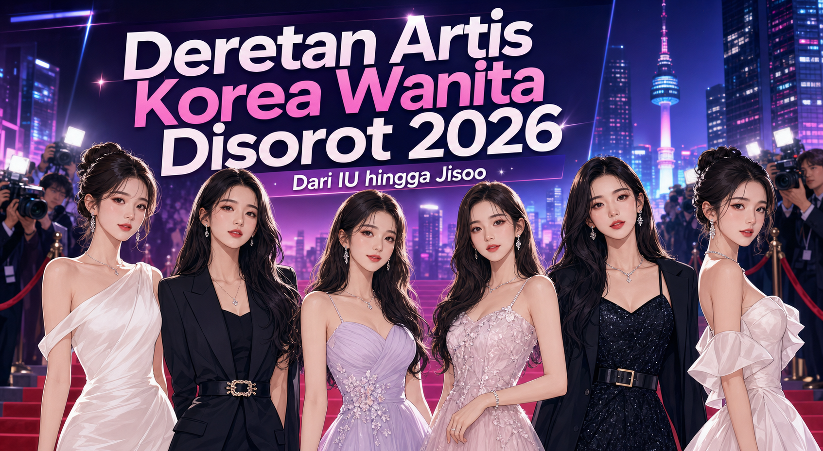 Deretan Artis Korea Wanita Disorot 2026, dari IU hingga Jisoo - korea