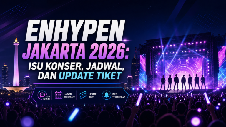enhypen - ENHYPEN Jakarta 2026: Isu Konser, Jadwal, dan Update Tiket
