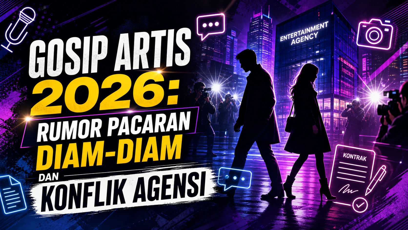 gosip - Gosip Artis 2026: Rumor Pacaran Diam-Diam dan Konflik Agensi