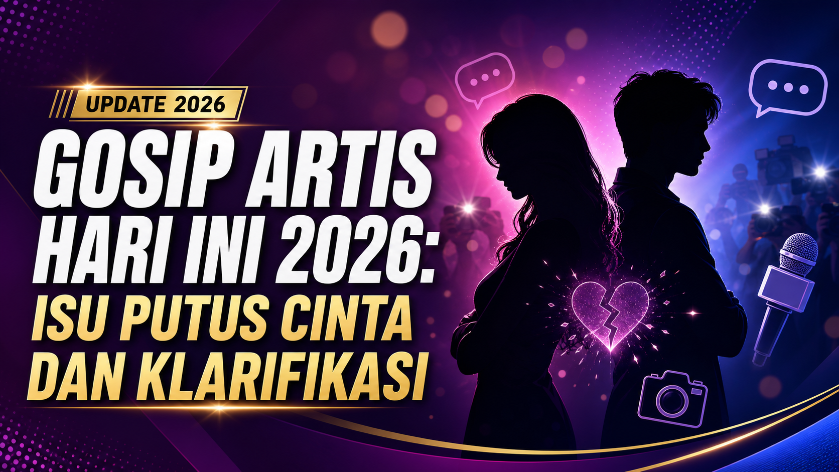 gosip - Gosip Artis Hari Ini 2026: Isu Putus Cinta dan Klarifikasi