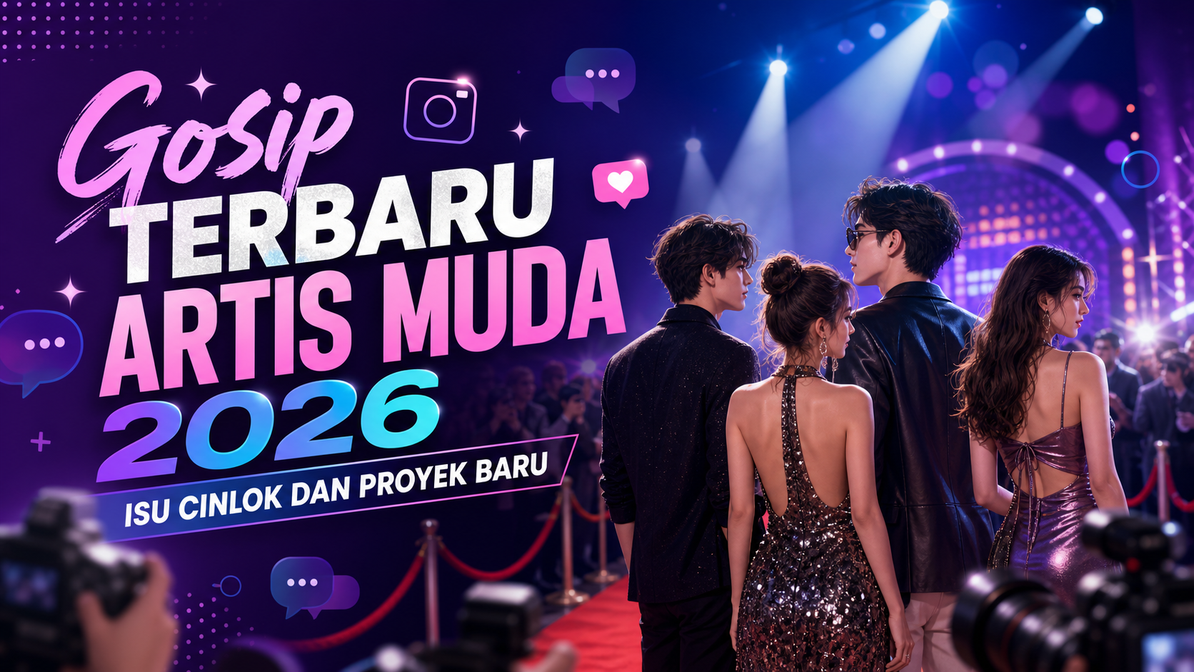 gosip - Gosip Terbaru Artis Muda 2026: Isu Cinlok dan Proyek Baru