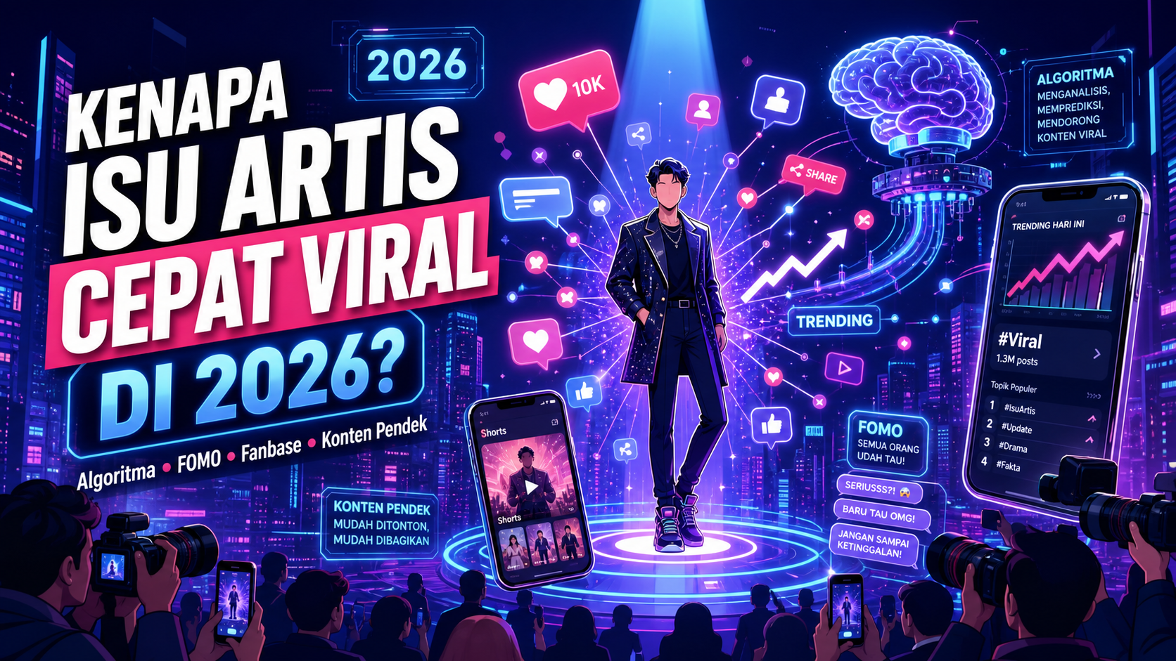 Kenapa Isu Artis Cepat Viral di 2026 - gosip