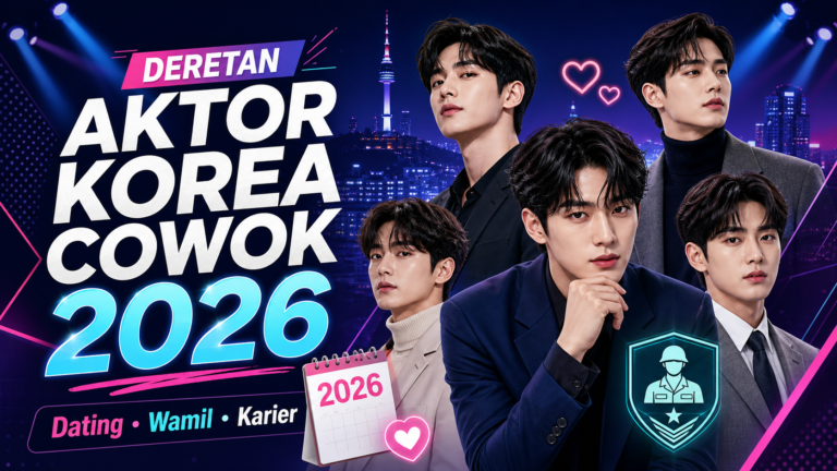 aktor - Deretan Aktor Korea Cowok 2026, Kabar Dating hingga Wamil Disorot