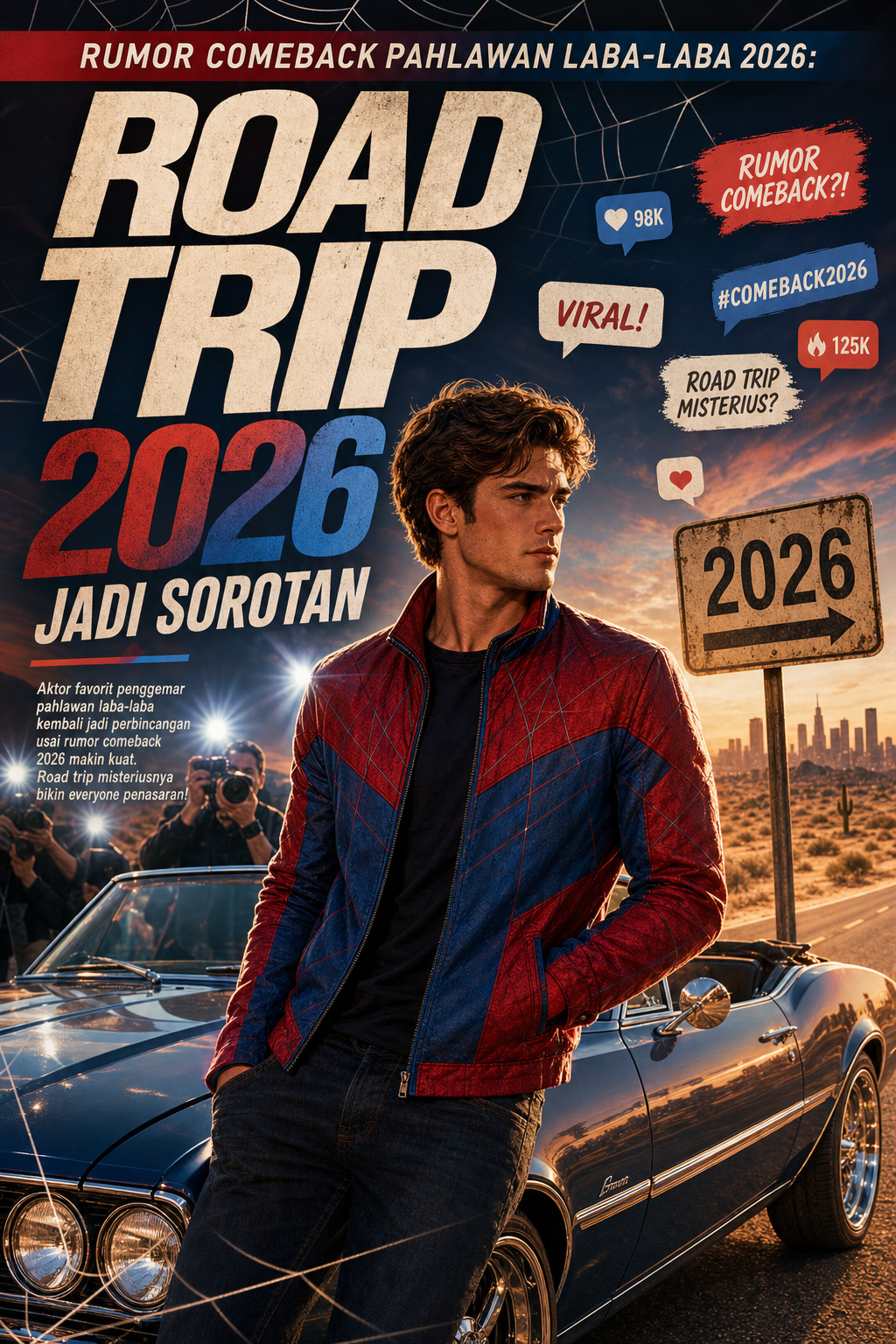 Andrew Garfield 2026: Rumor Comeback Spider-Man Road Trip Jadi Sorotan - andrew