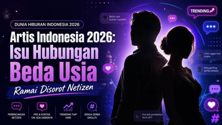 artis - Artis Indonesia 2026: Isu Hubungan Beda Usia Ramai Disorot Netizen