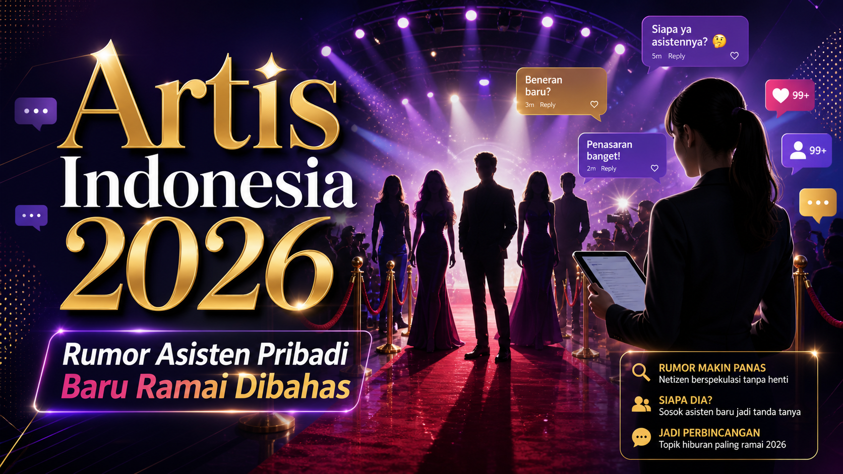 artis - Artis Indonesia 2026: Rumor Asisten Pribadi Baru Ramai Dibahas