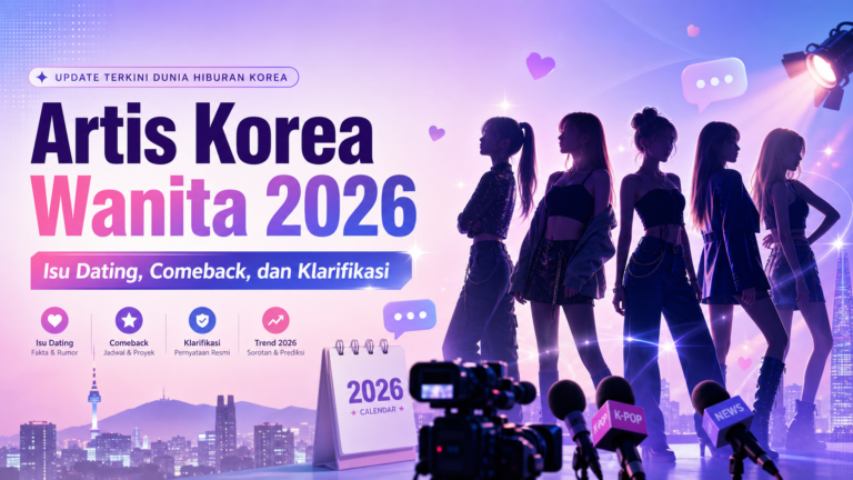 artis - Artis Korea Wanita 2026: Isu Dating, Comeback, dan Klarifikasi
