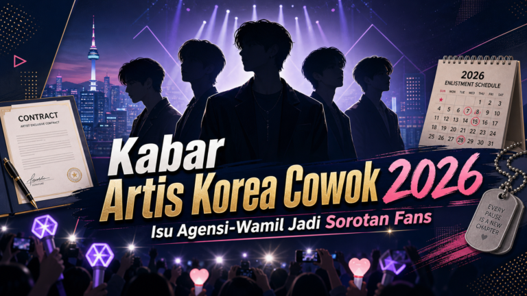 artis - Kabar Artis Korea Cowok 2026, Isu Agensi-Wamil Jadi Sorotan Fans