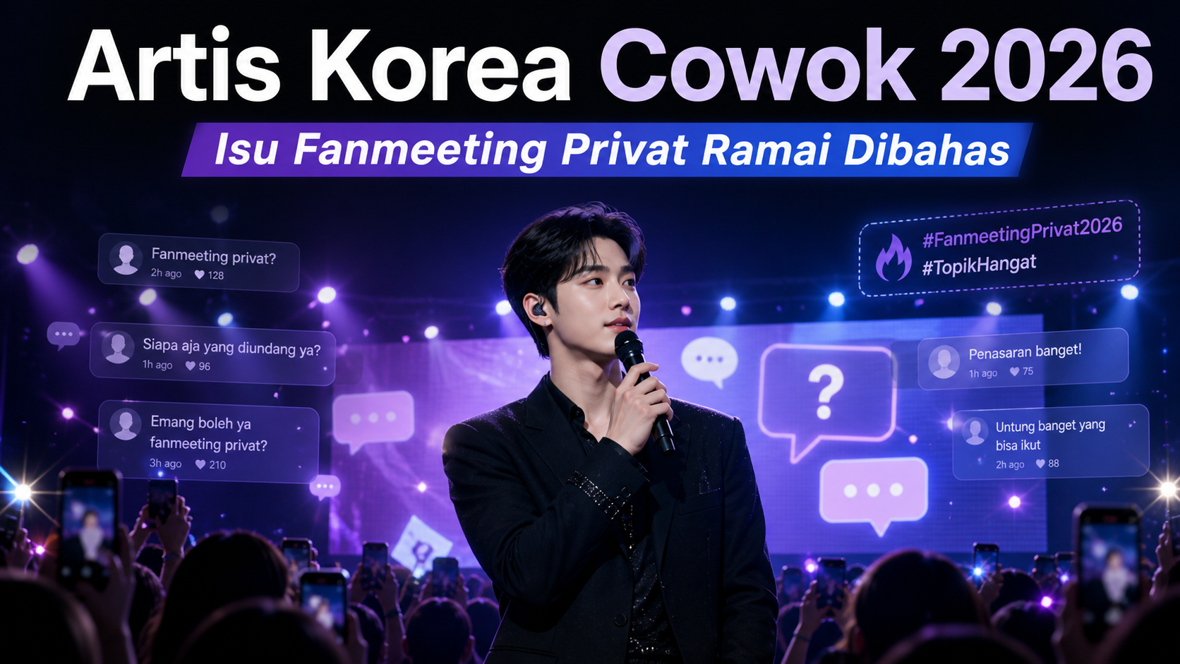 Artis Korea Cowok 2026: Isu Fanmeeting Privat Ramai Dibahas - artis