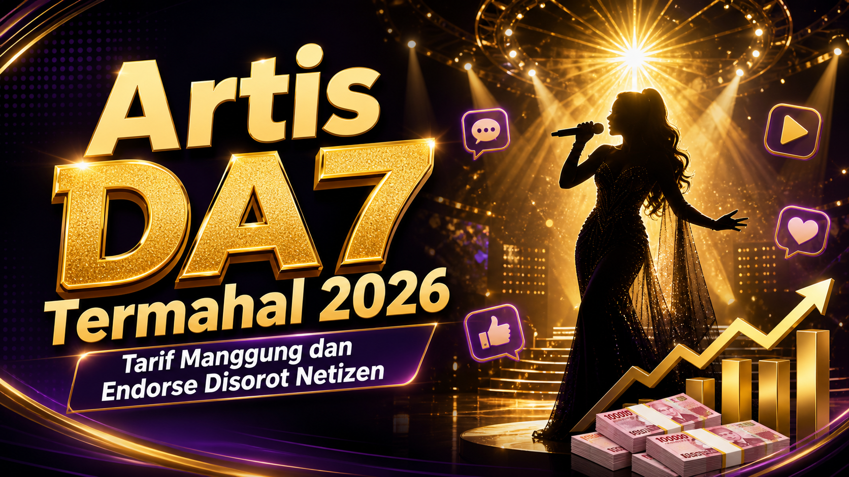 da7 - Artis DA7 Termahal 2026, Tarif Manggung dan Endorse Disorot Netizen