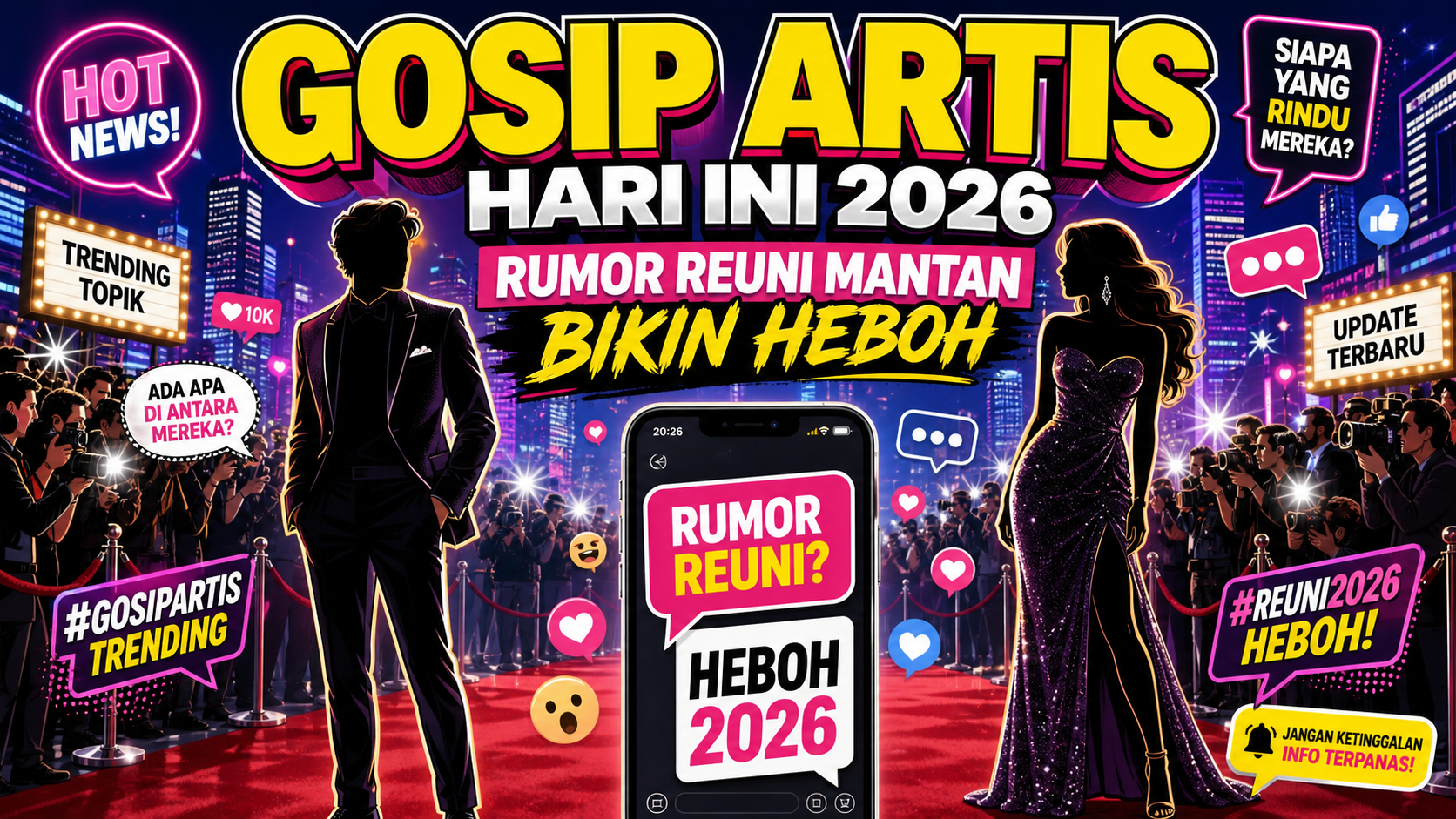 Gosip Artis Hari Ini 2026: Rumor Reuni Mantan Bikin Heboh - gosip