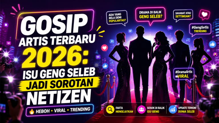 gosip - Gosip Artis Terbaru 2026: Isu Geng Seleb Jadi Sorotan Netizen
