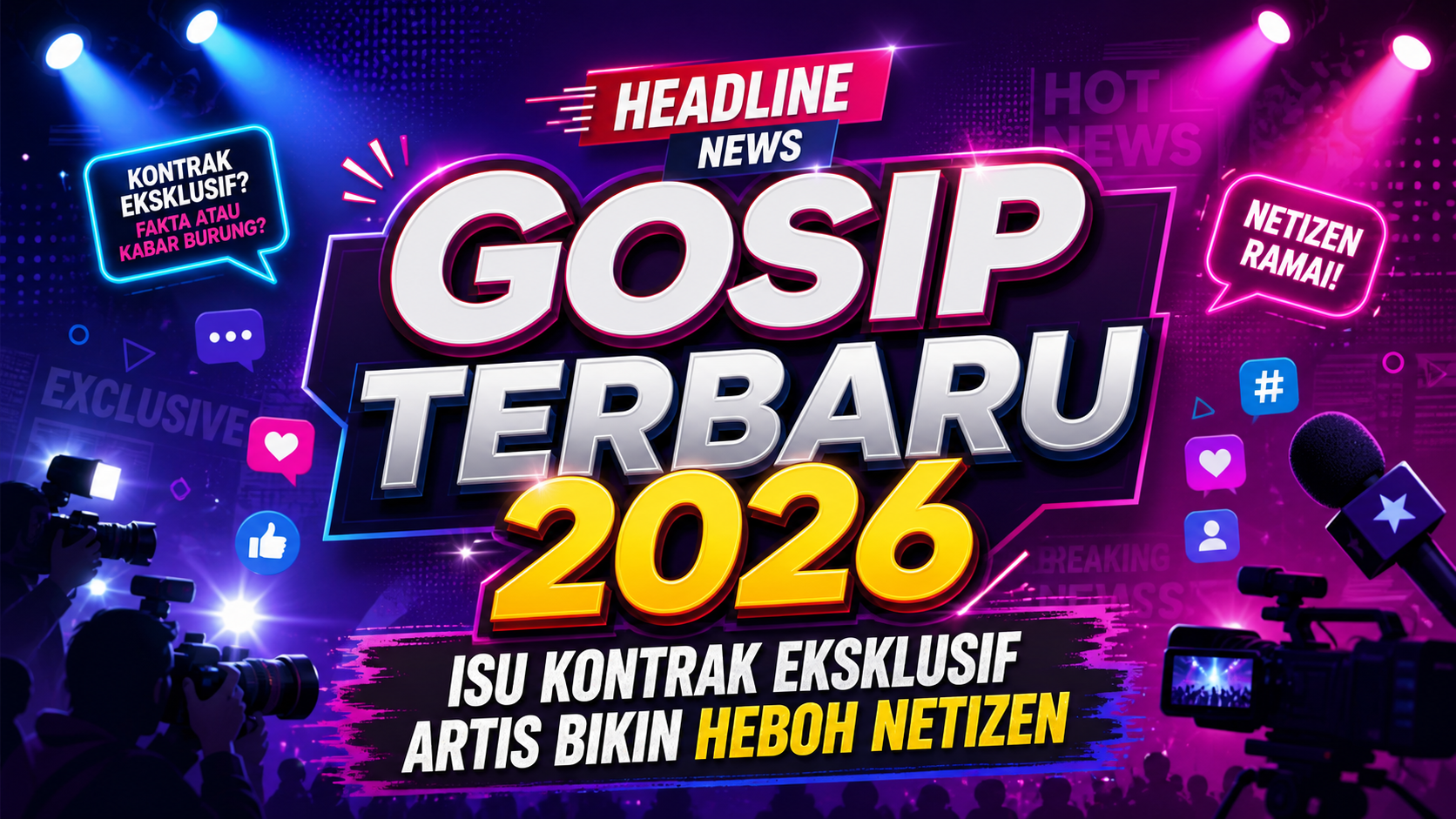 gosip - Gosip Terbaru 2026: Isu Kontrak Eksklusif Artis Bikin Heboh Netizen