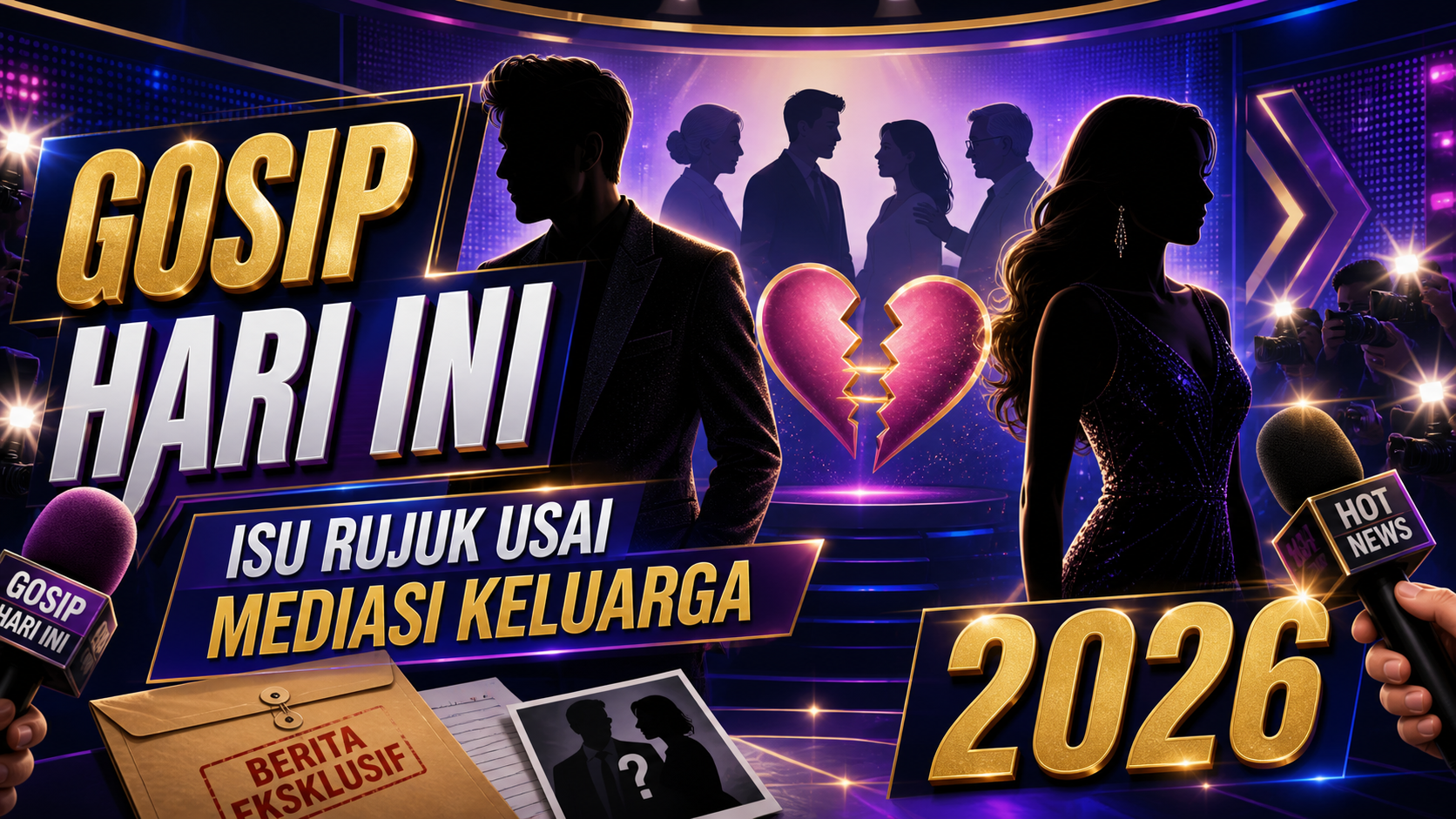 Gosip Hari Ini Silet 2026: Isu Rujuk Artis Usai Mediasi Keluarga - silet