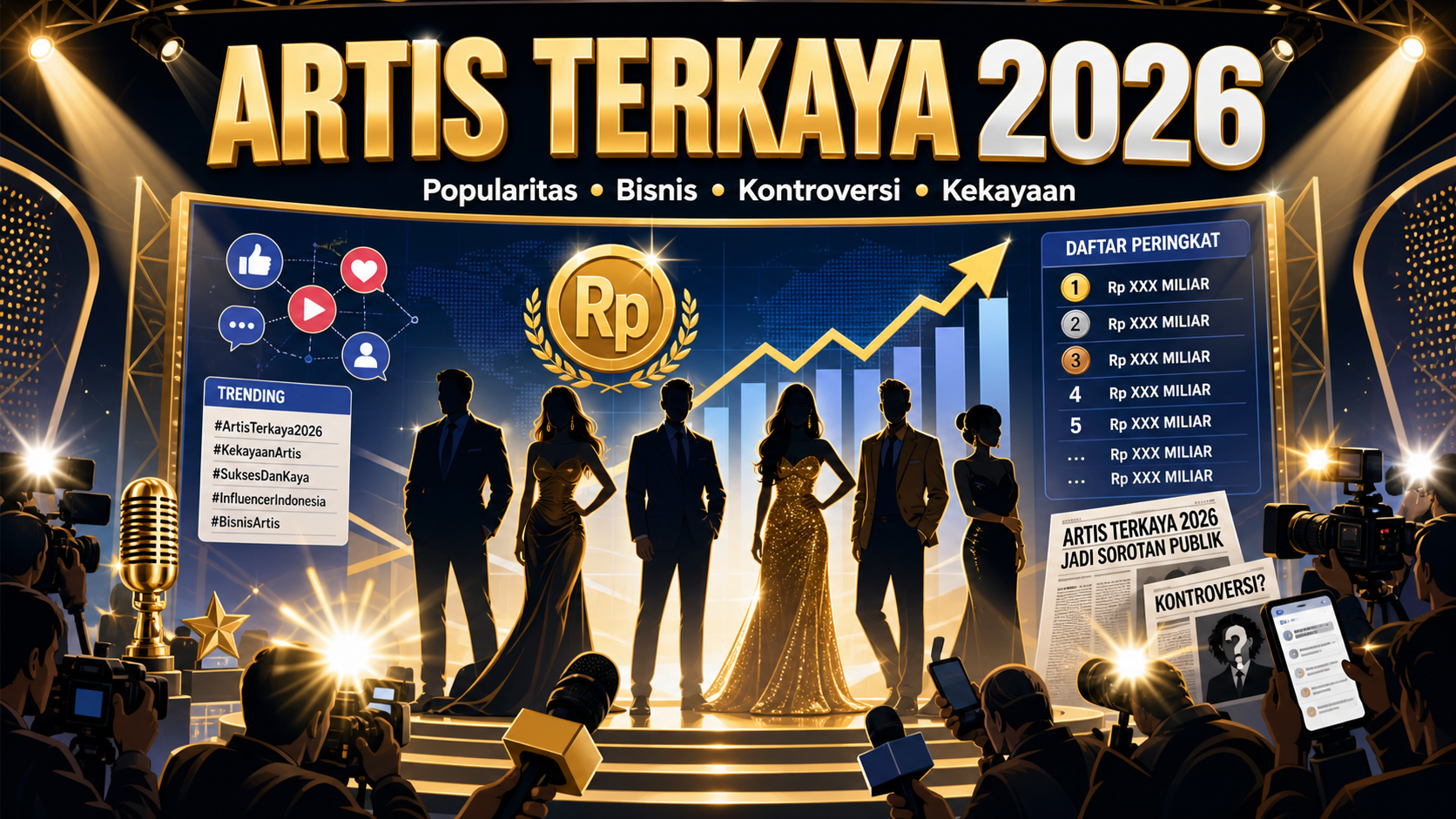 Kenapa Daftar Artis Terkaya di Indonesia 2026 Jadi Sorotan? - artis
