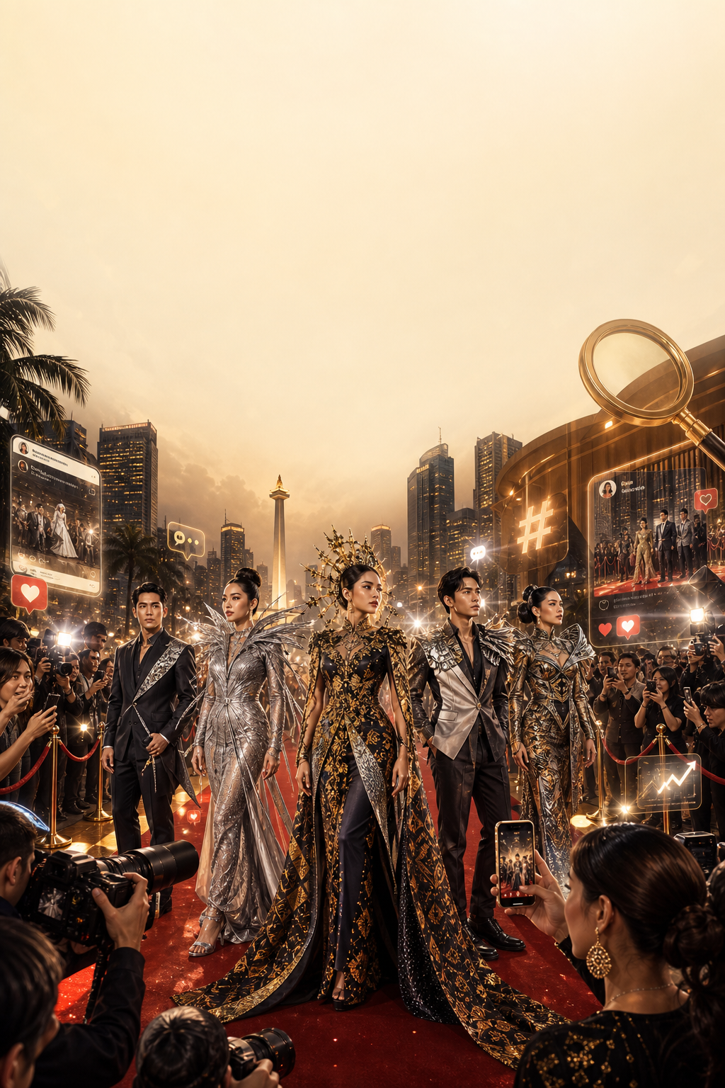 Kenapa Gaya Red Carpet Artis Indonesia 2026 Banyak Disorot? - artis