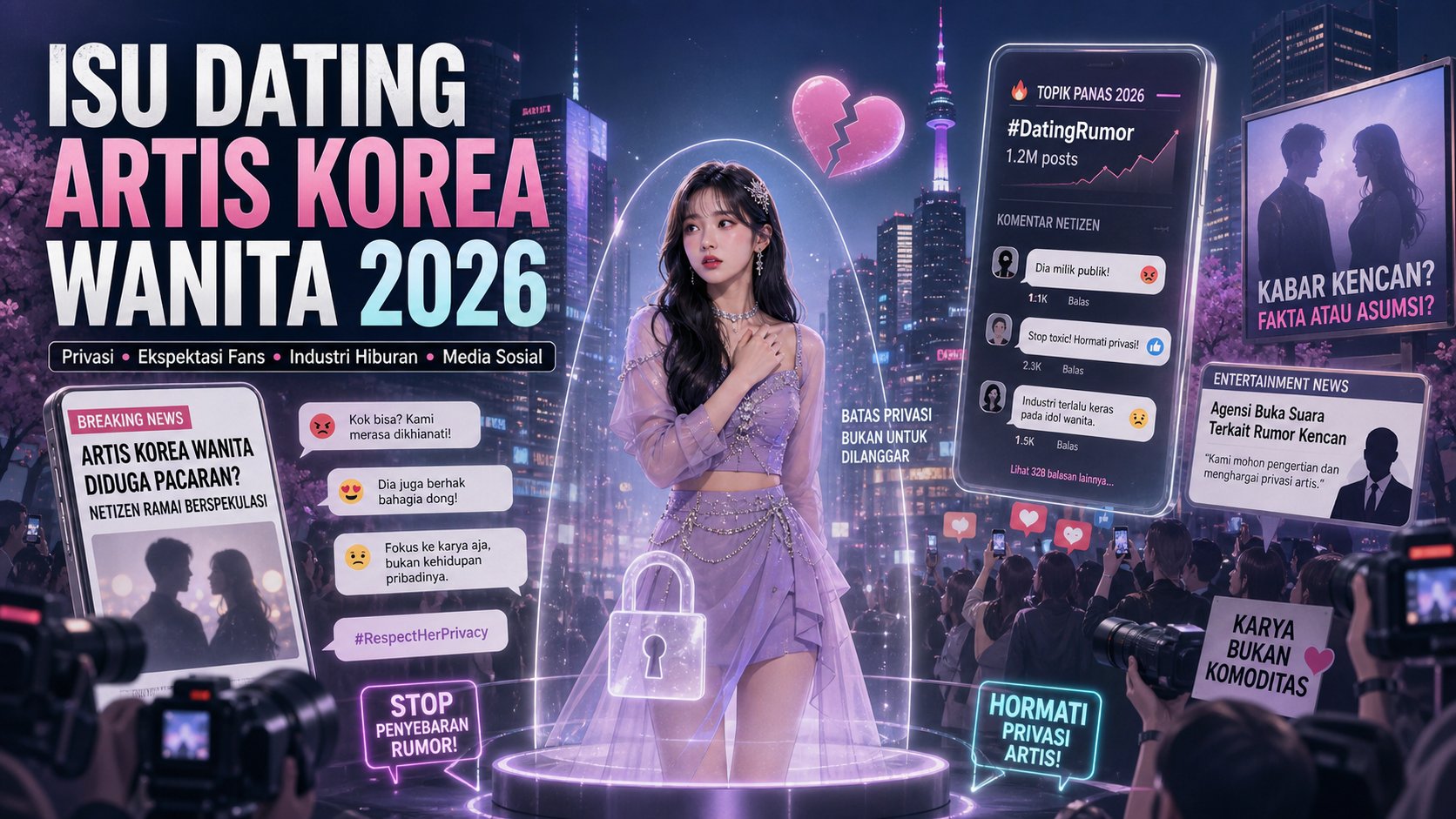 Kenapa Isu Dating Artis Korea Wanita 2026 Jadi Sensitif? - artis