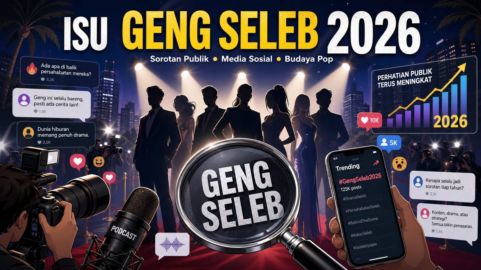 Kenapa Isu Geng Seleb Jadi Sorotan di 2026? - gosip