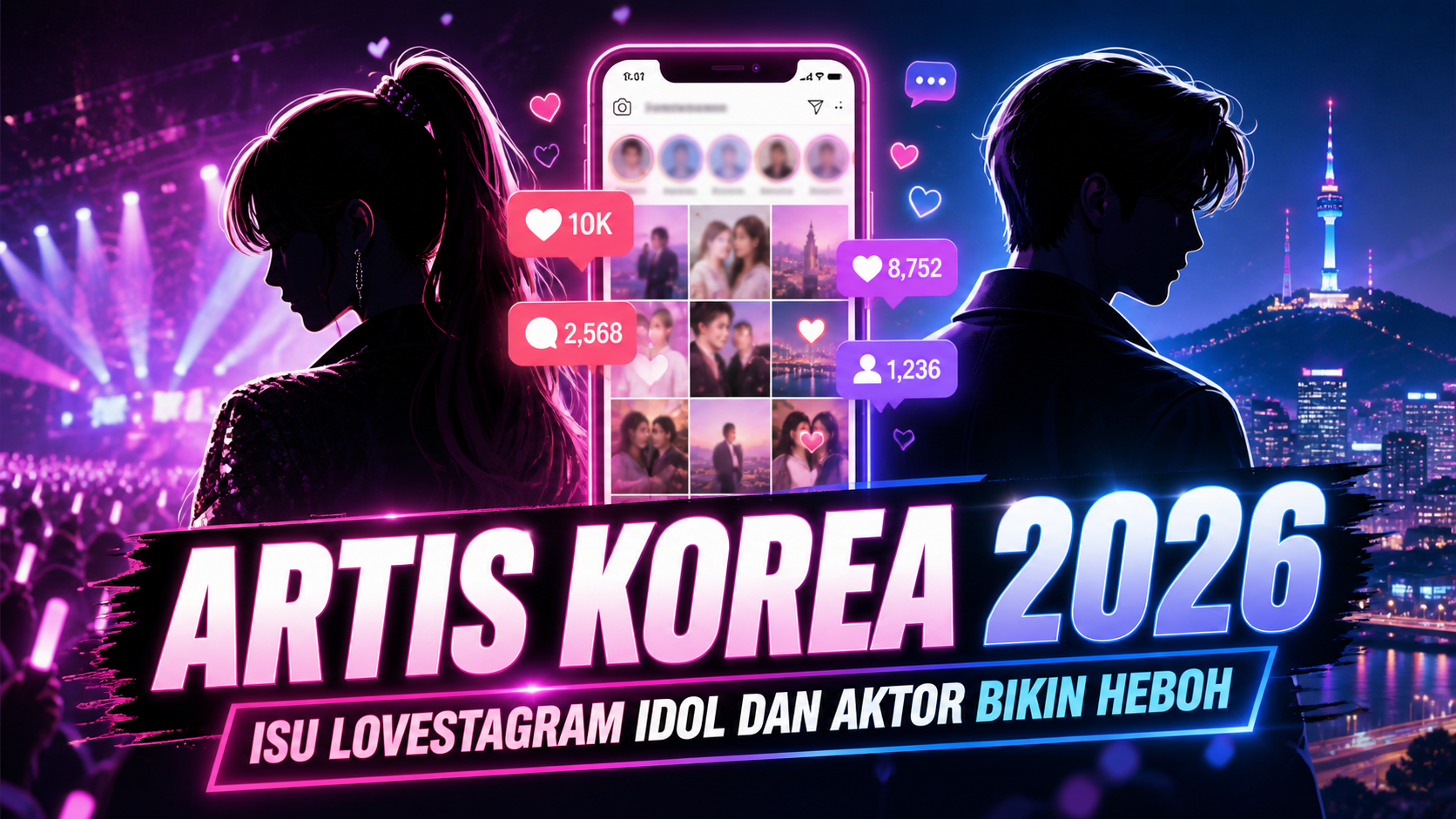 lovestagram - Artis Korea 2026: Isu Lovestagram Idol dan Aktor Bikin Heboh