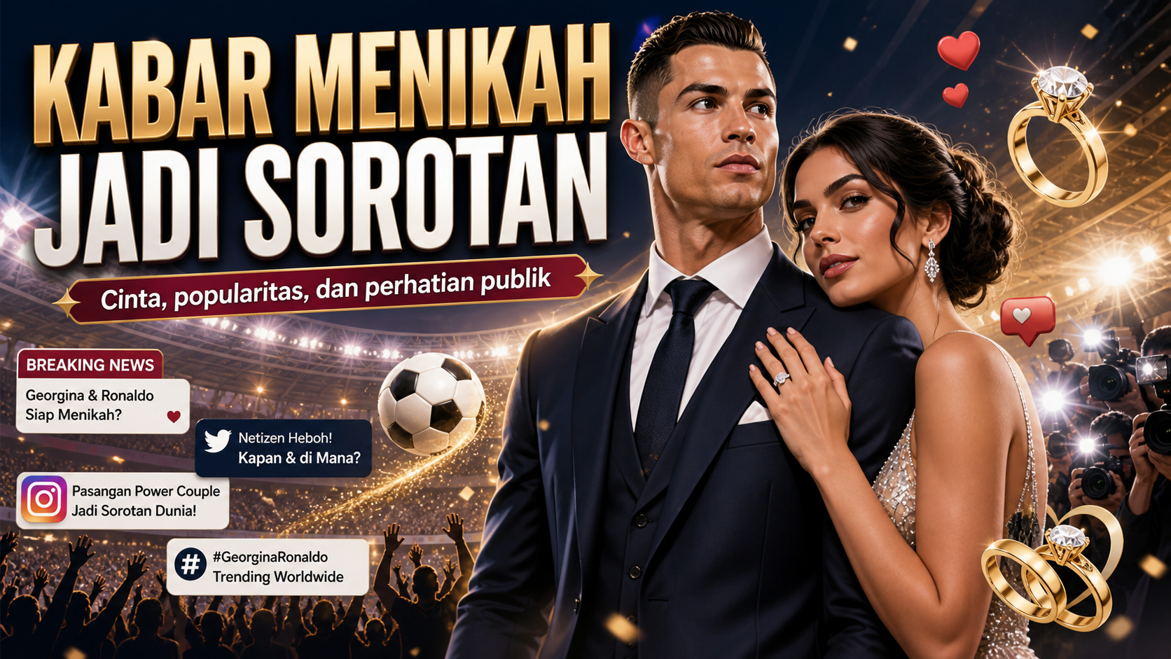 Mengapa Kabar Menikah Georgina dan Ronaldo Jadi Sorotan? - georgina