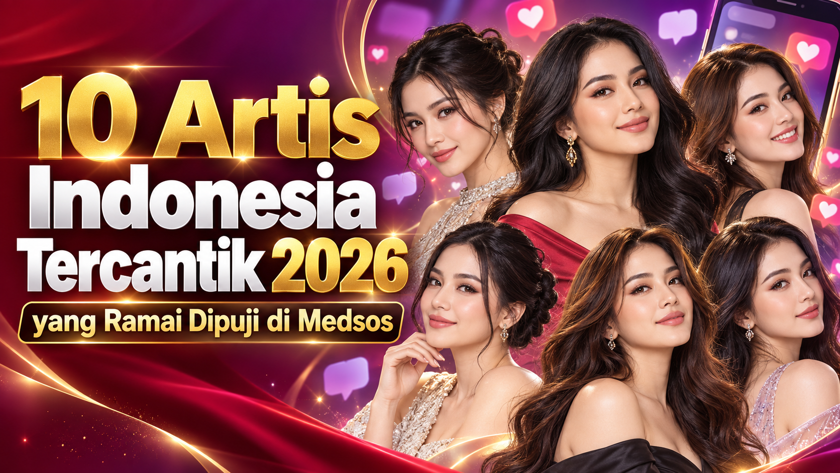 artis - 10 Artis Indonesia Tercantik 2026 yang Ramai Dipuji di Medsos
