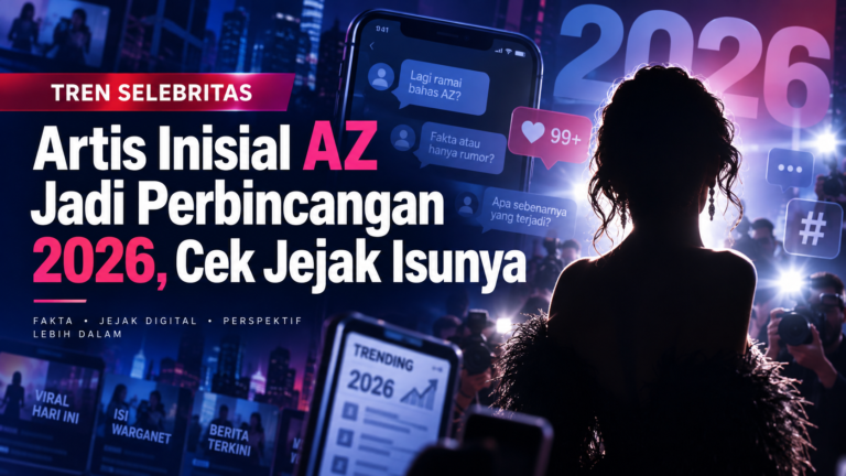 artis - Artis Inisial AZ Jadi Perbincangan 2026, Cek Jejak Isunya