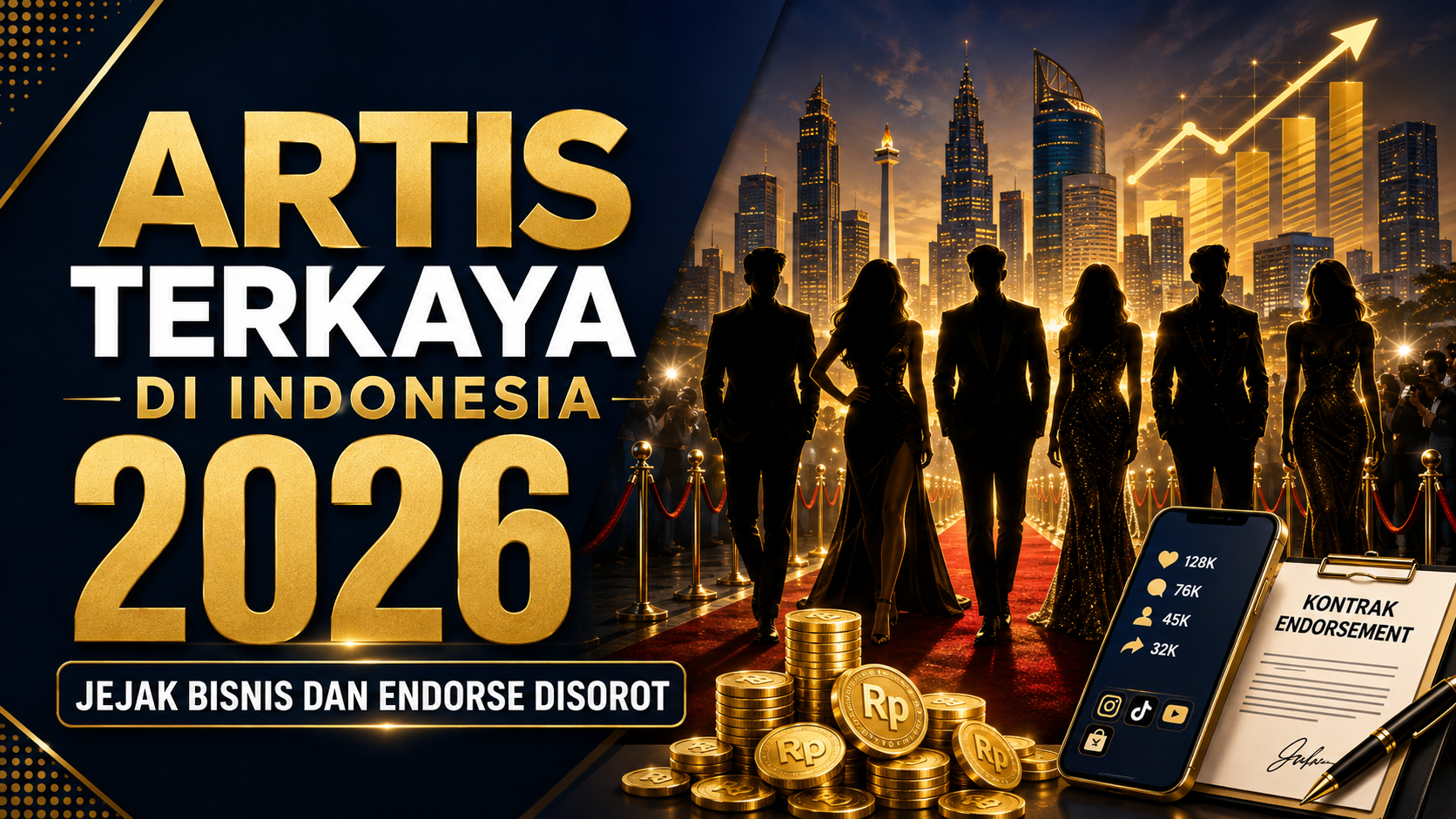 artis - Artis Terkaya di Indonesia 2026: Jejak Bisnis dan Endorse Disorot