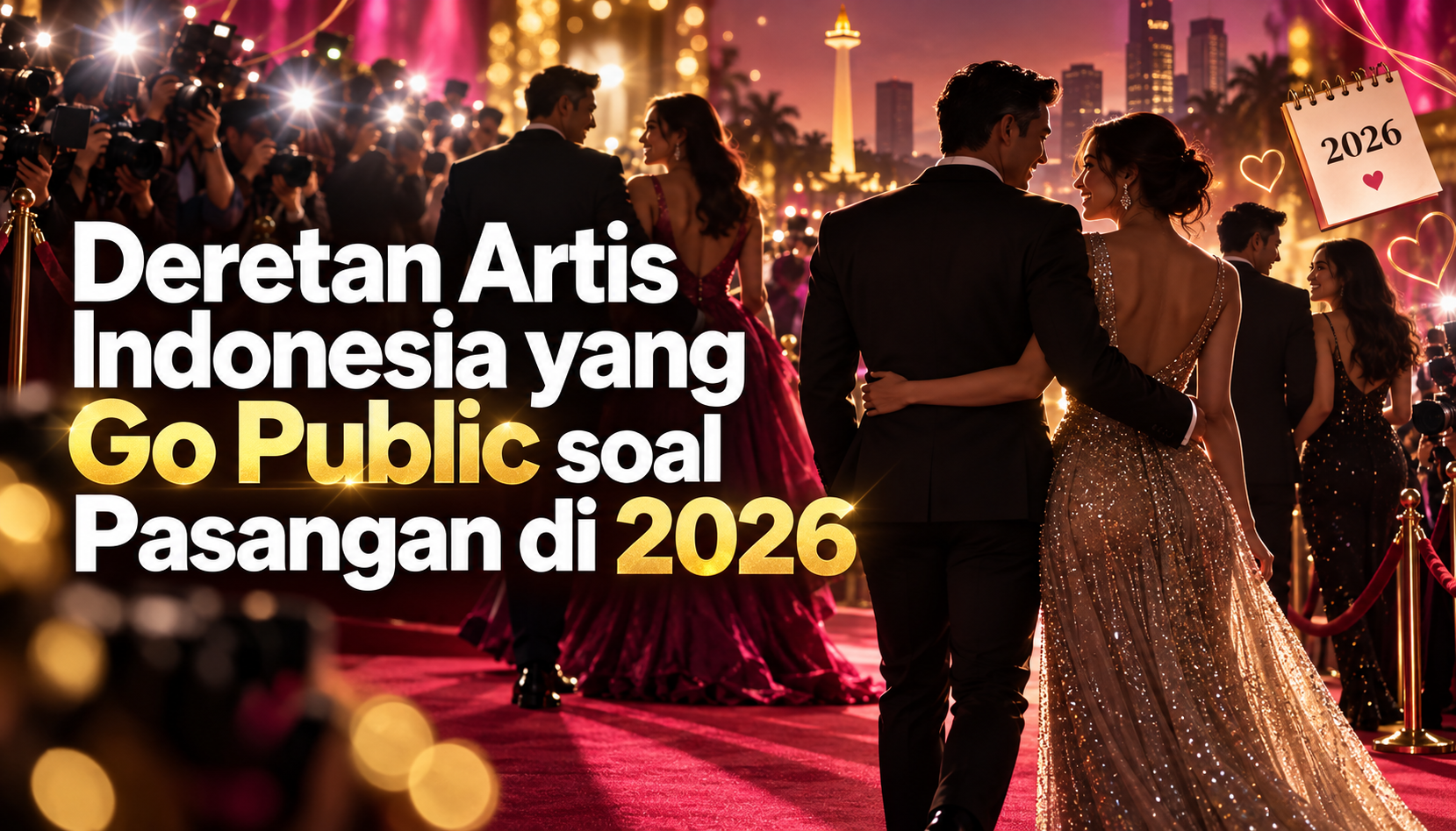 artis - Deretan Artis Indonesia yang Go Public soal Pasangan di 2026