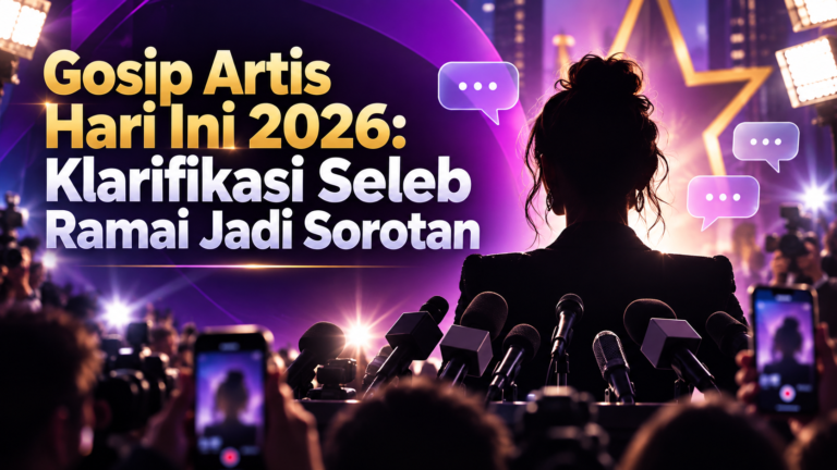 gosip - Gosip Artis Hari Ini 2026: Klarifikasi Seleb Ramai Jadi Sorotan