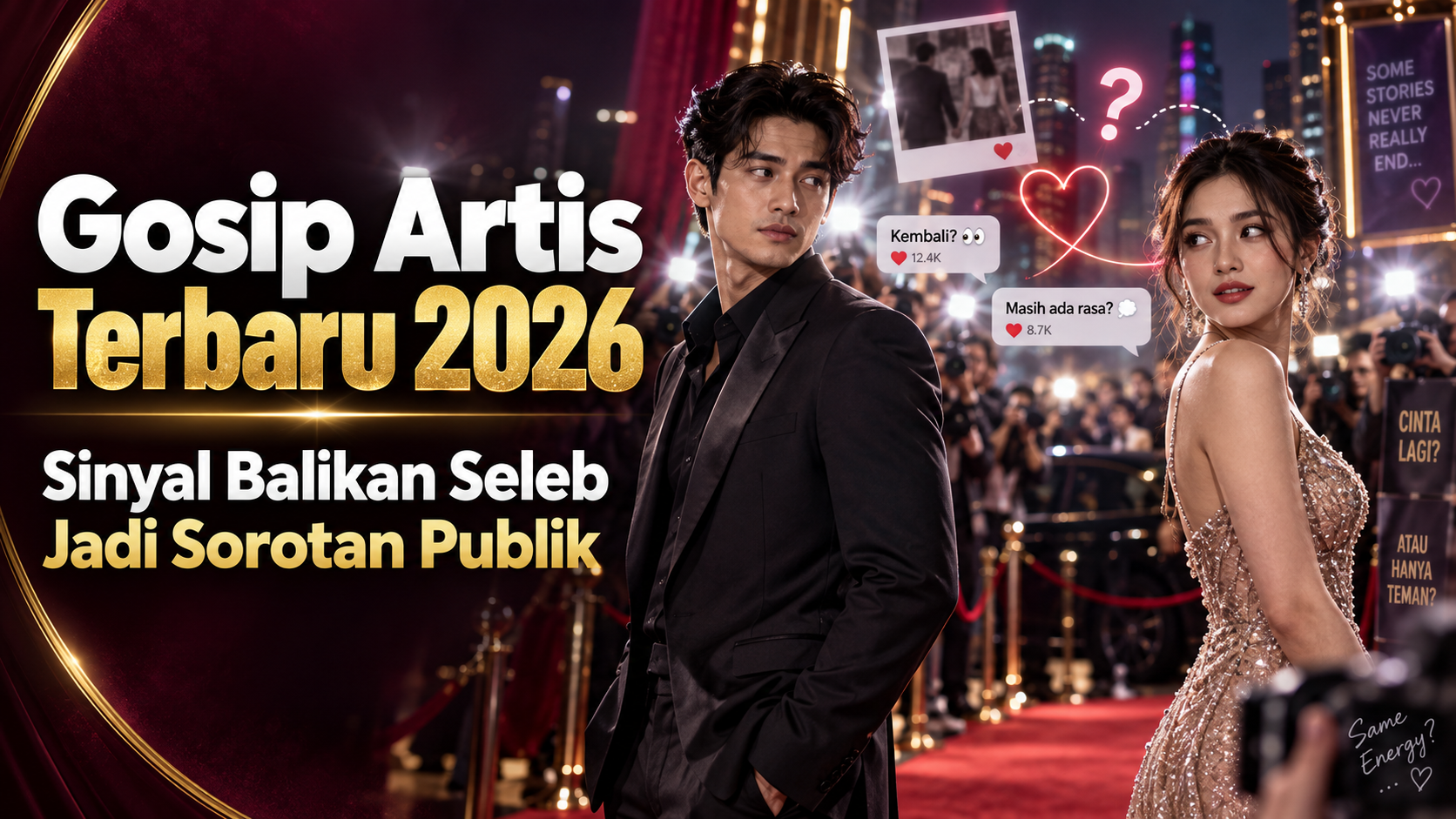 gosip - Gosip Artis Terbaru 2026: Sinyal Balikan Seleb Jadi Sorotan Publik