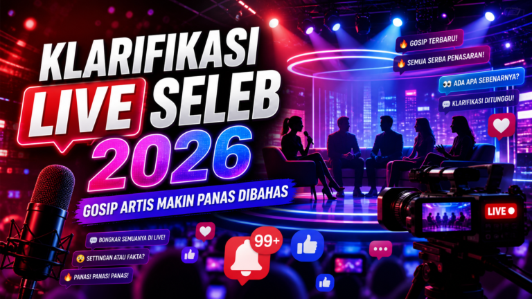gosip - Klarifikasi Live Seleb 2026: Gosip Artis Makin Panas Dibahas