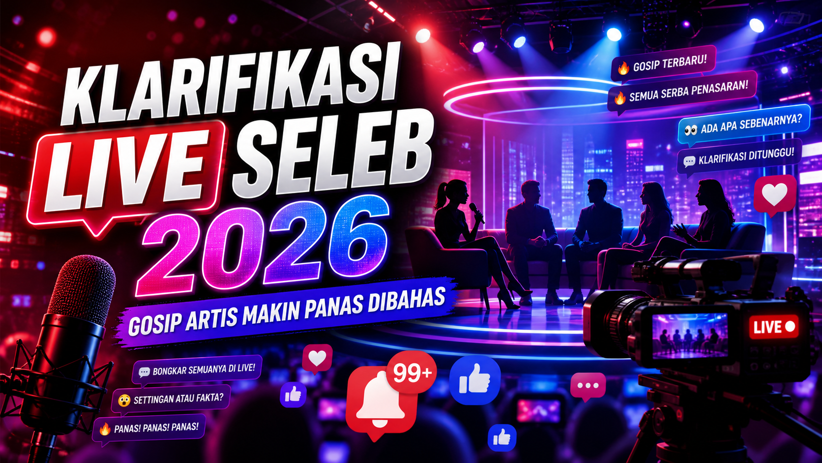 gosip - Klarifikasi Live Seleb 2026: Gosip Artis Makin Panas Dibahas