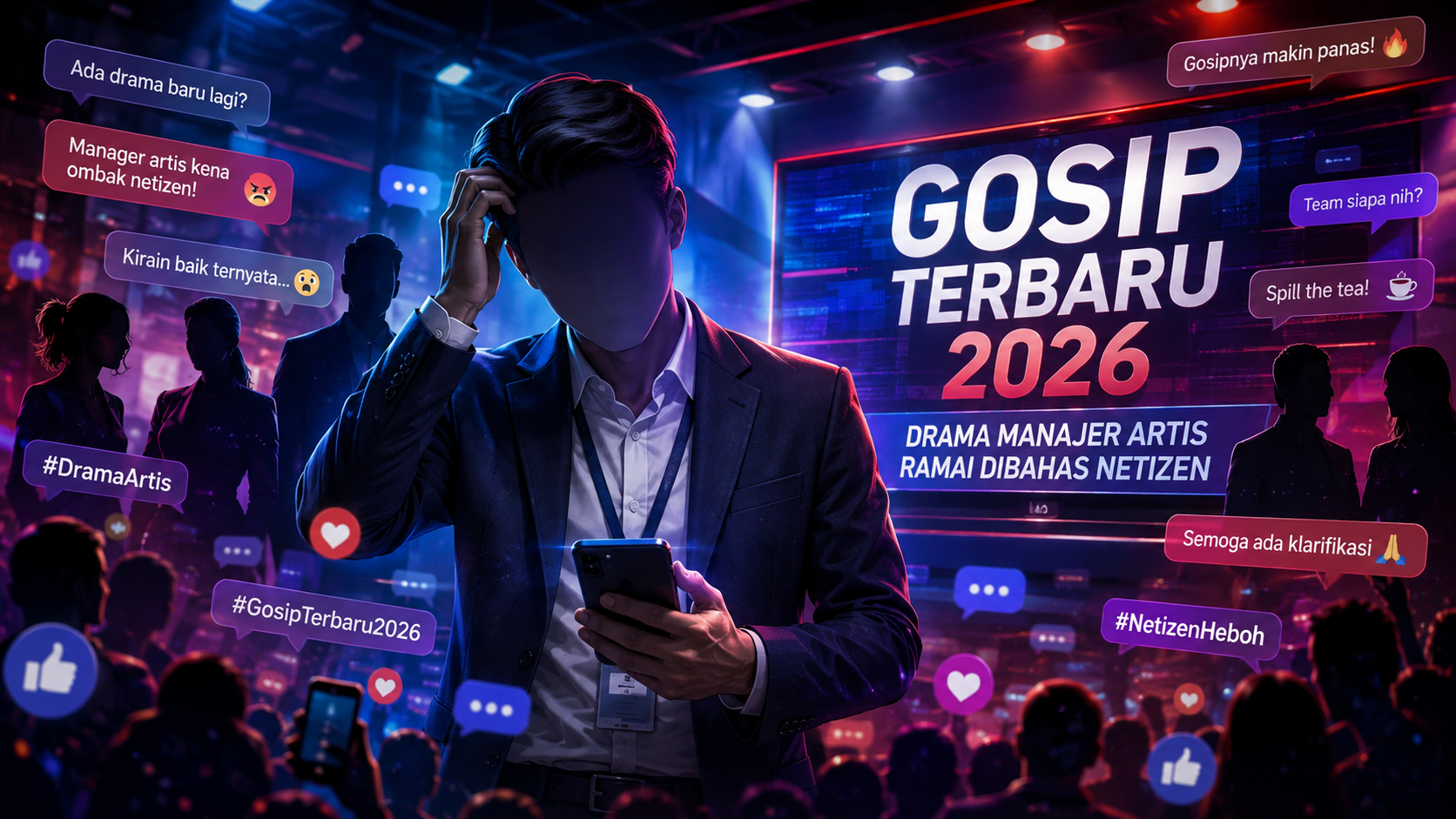 Gosip Terbaru 2026: Drama Manajer Artis Ramai Dibahas Netizen - gosip