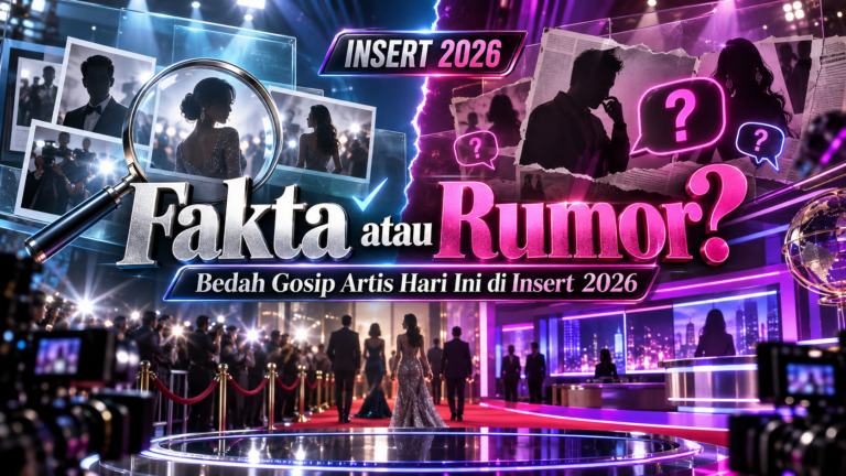 insert - Fakta atau Rumor? Bedah Gosip Artis Hari Ini di Insert 2026