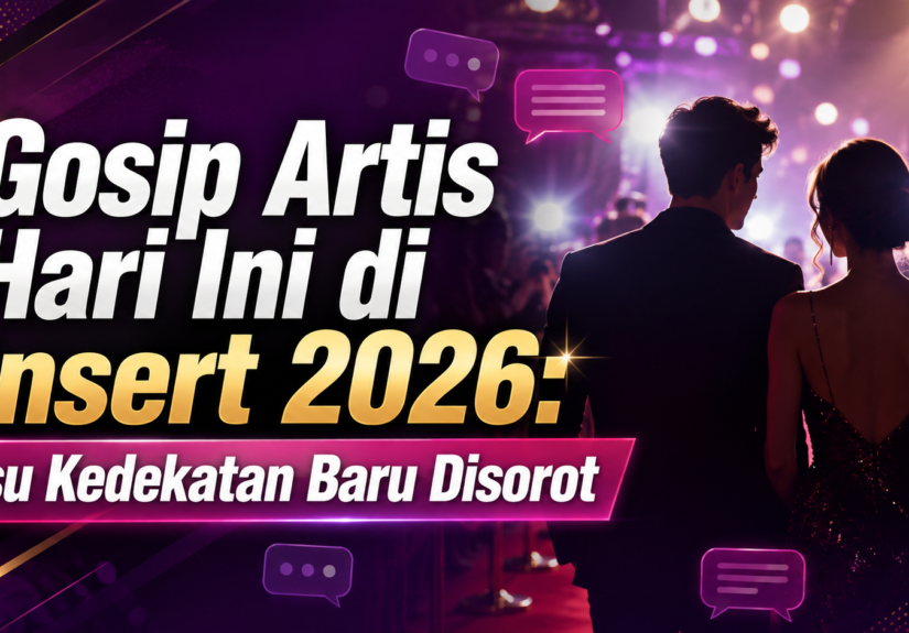 insert - Gosip Artis Hari Ini di Insert 2026: Isu Kedekatan Baru Disorot