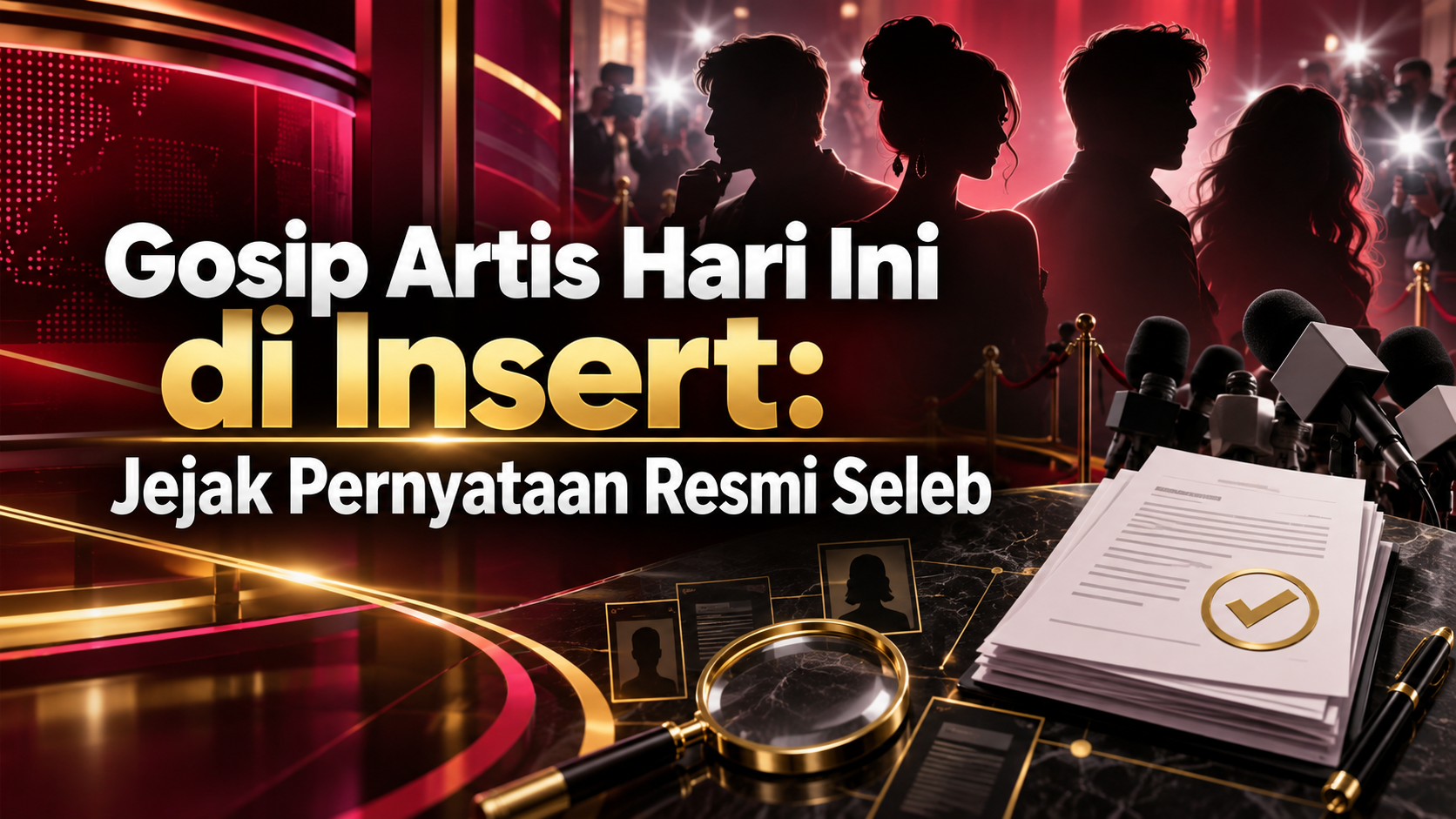 insert - Gosip Artis Hari Ini di Insert: Jejak Pernyataan Resmi Seleb