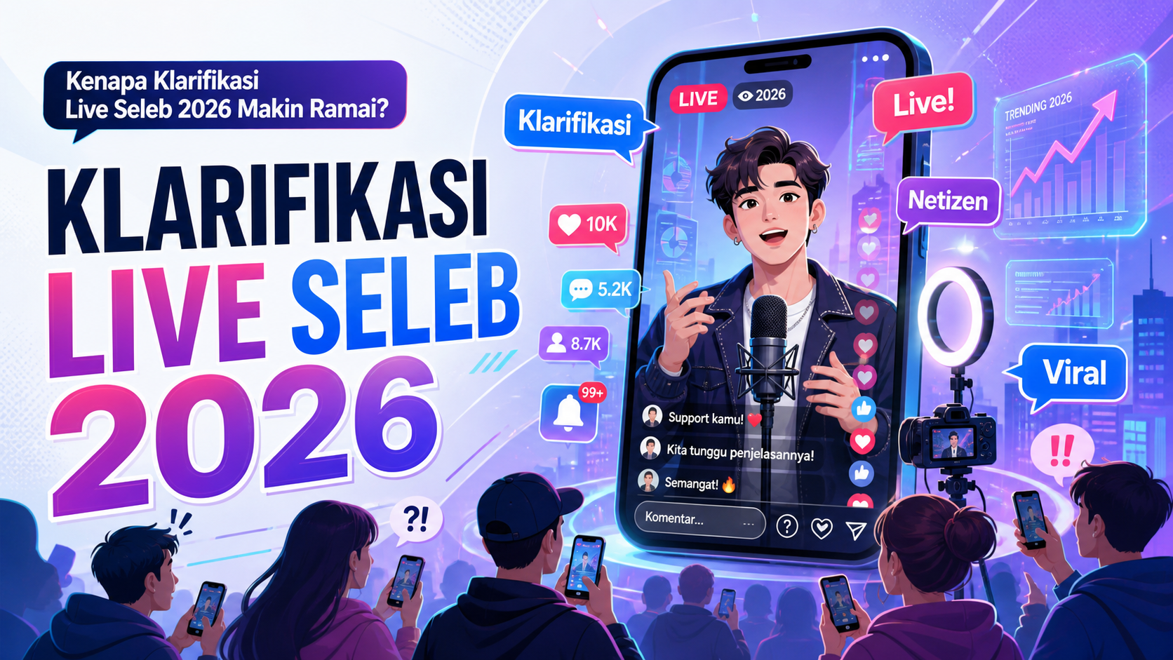 Kenapa Klarifikasi Live Seleb 2026 Makin Ramai? - gosip
