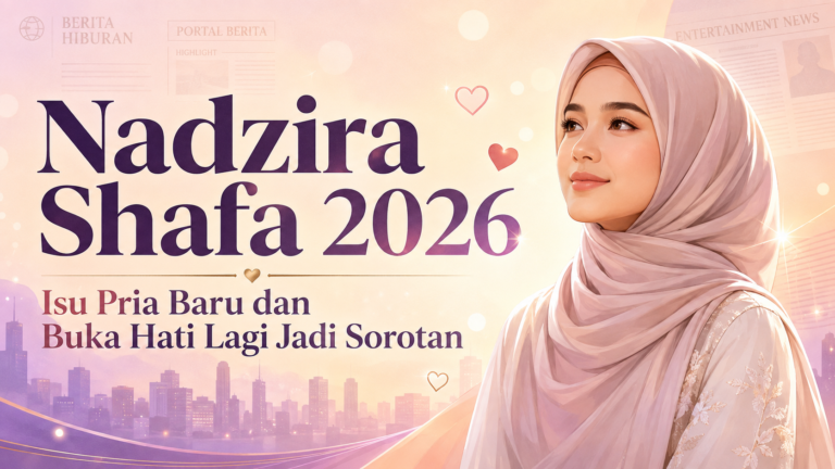 nadzira - Nadzira Shafa 2026: Isu Pria Baru dan Buka Hati Lagi Jadi Sorotan