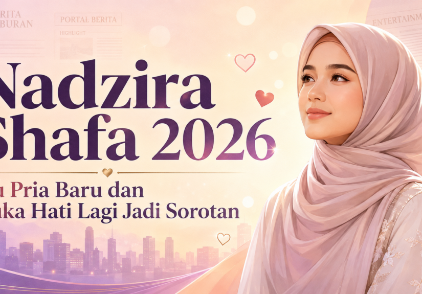 nadzira - Nadzira Shafa 2026: Isu Pria Baru dan Buka Hati Lagi Jadi Sorotan