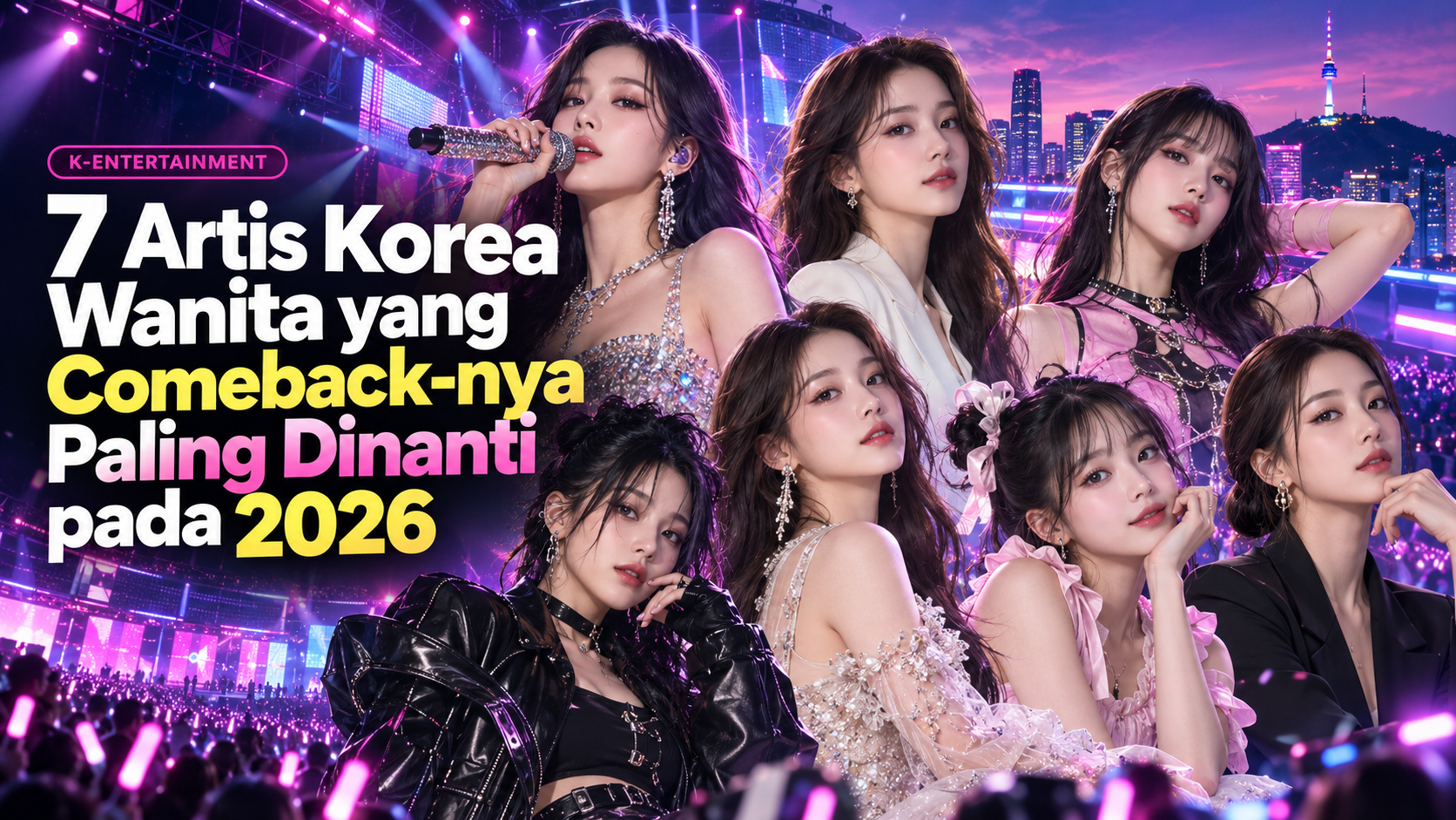 artis - 7 Artis Korea Wanita yang Comeback-nya Paling Dinanti pada 2026