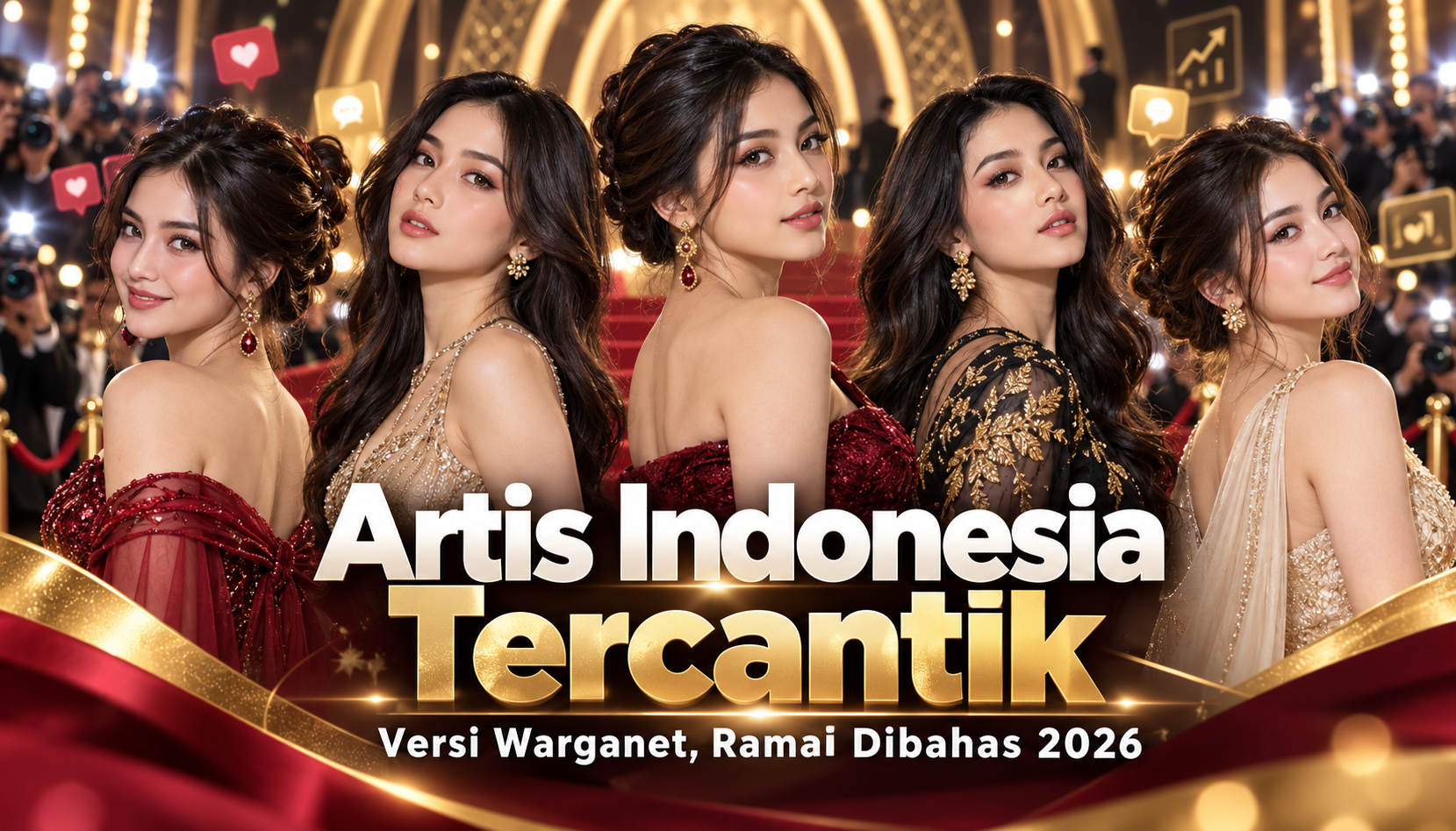 artis - Artis Indonesia Tercantik Versi Warganet, Ramai Dibahas 2026