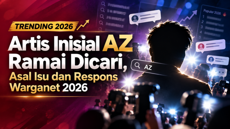 artis - Artis Inisial AZ Ramai Dicari, Asal Isu dan Respons Warganet 2026