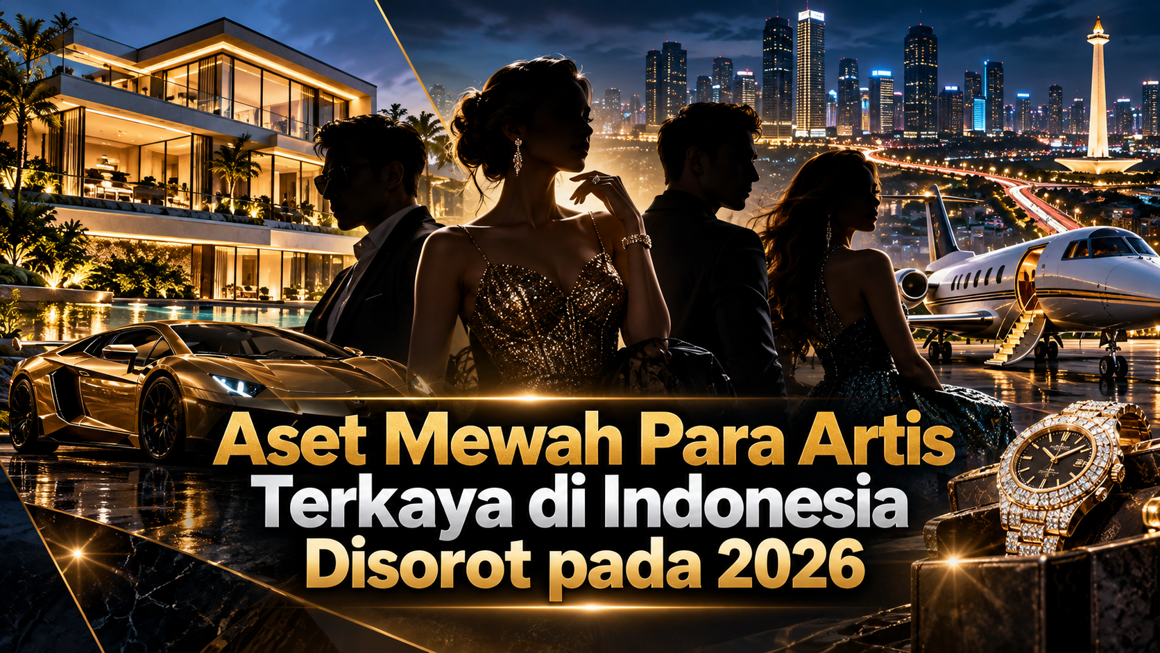 artis - Aset Mewah Para Artis Terkaya di Indonesia Disorot pada 2026