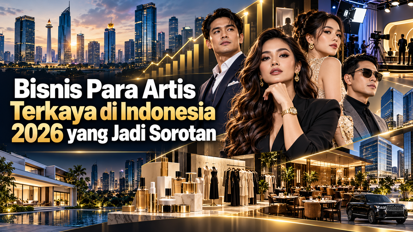 artis - Bisnis Para Artis Terkaya di Indonesia 2026 yang Jadi Sorotan