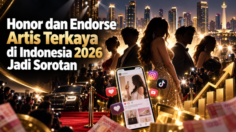 artis - Honor dan Endorse Artis Terkaya di Indonesia 2026 Jadi Sorotan