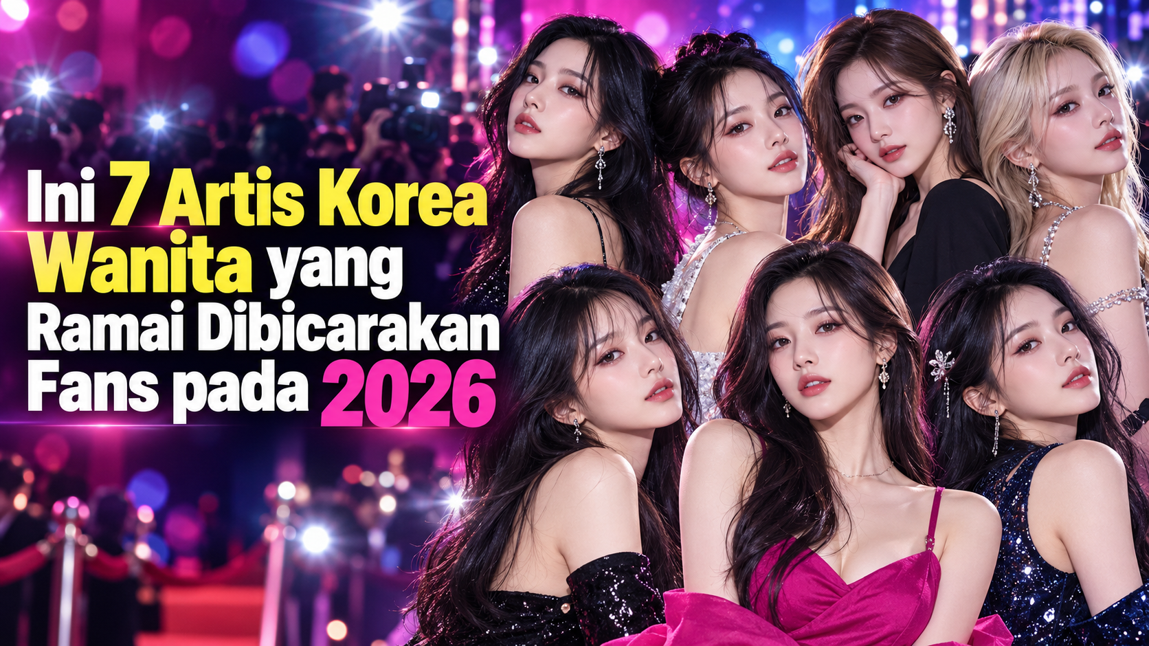 artis - Ini 7 Artis Korea Wanita yang Ramai Dibicarakan Fans pada 2026